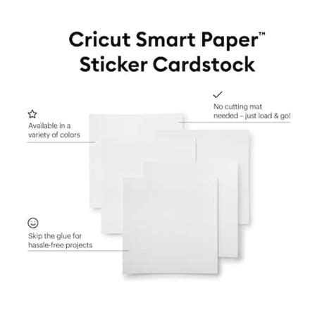 smart adhesive painting card|Smart Paper™ Sticker Cardstock, White .